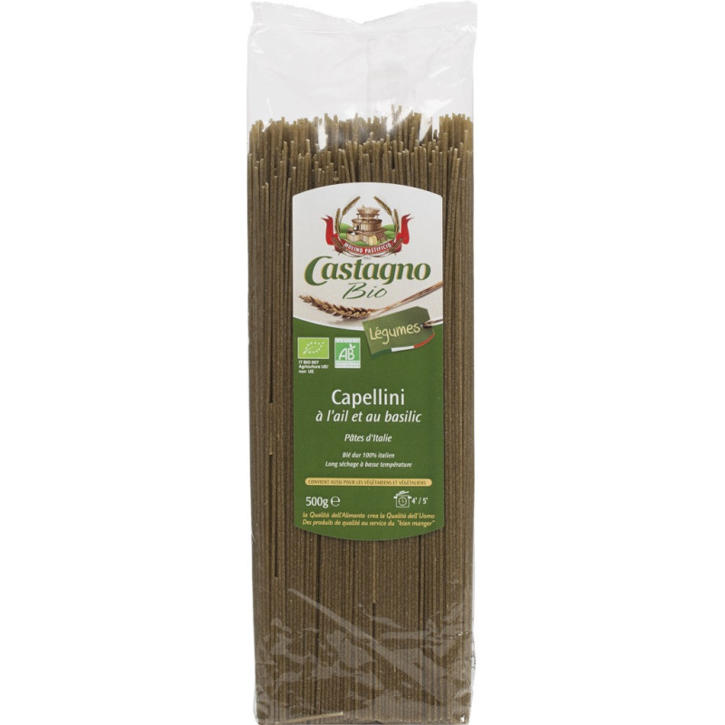 CAPELLINI BLE DUR AIL BASILIC