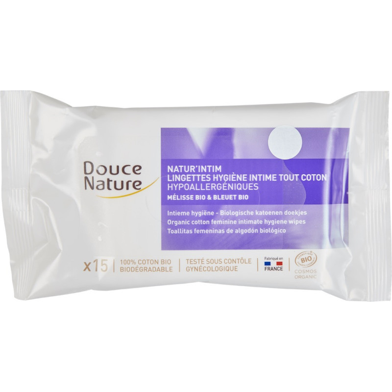 LINGETTES NATUR'INTIM