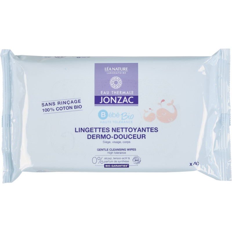 LINGETTES NETTOYANTES BEBE X40