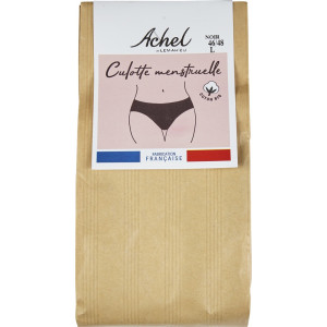 CULOTTE MENSTRUELLE NOIRE L