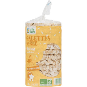 Galettes de riz au quinoa
