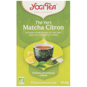 YOGI TEA THE VERT MATCHA CITRO