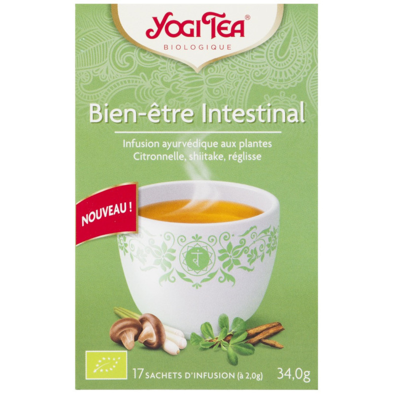 YOGI TEA BIEN ETRE INTESTINAL YOGI TEA BIEN ETRE INTESTINAL