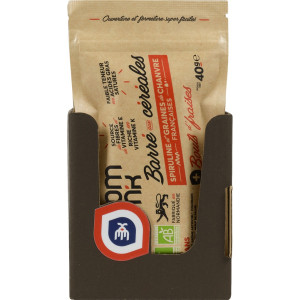 BARRE CEREALE FRAISE SPIRULINE