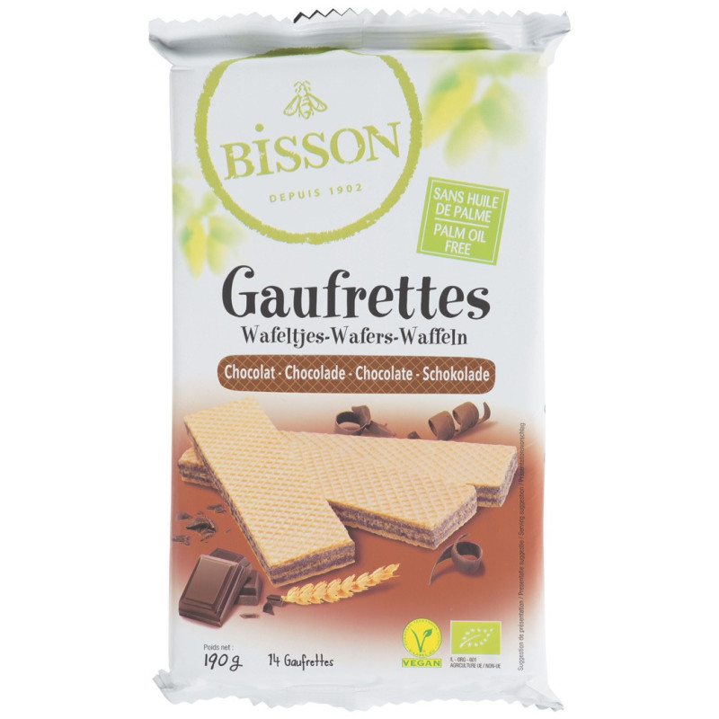 GAUFRETTES CHOCOLAT 190 G GAUFRETTES CHOCOLAT 190 G