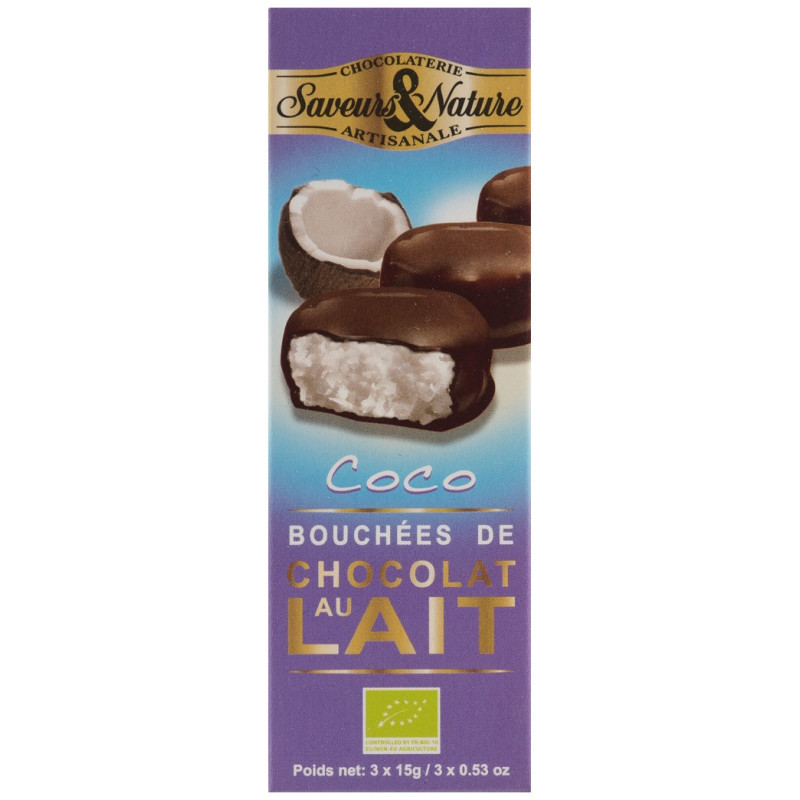 BOUCHEES NOIX COCO CHOC LAIT