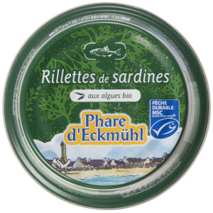 RILLETTES SARDINES ALGUES 120G