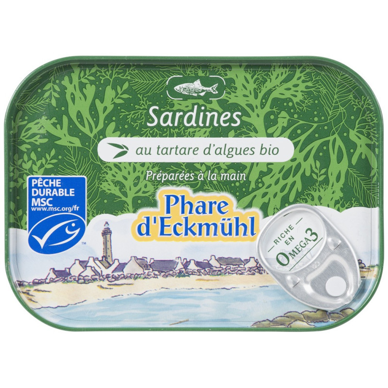 SARDINES TARTARE D'ALGUES BIO