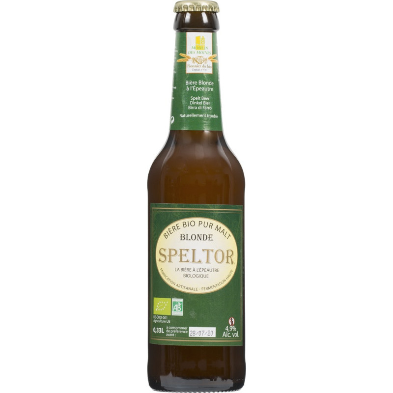BIERE BLONDE SPELTOR 33CL