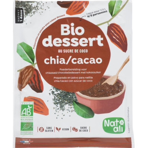 CREME DE GRAINES DE CHIA CACAO