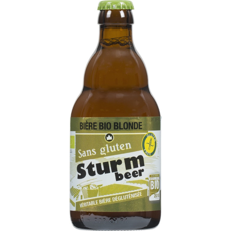 BIERE BLONDE SS GLUTEN 33 CL