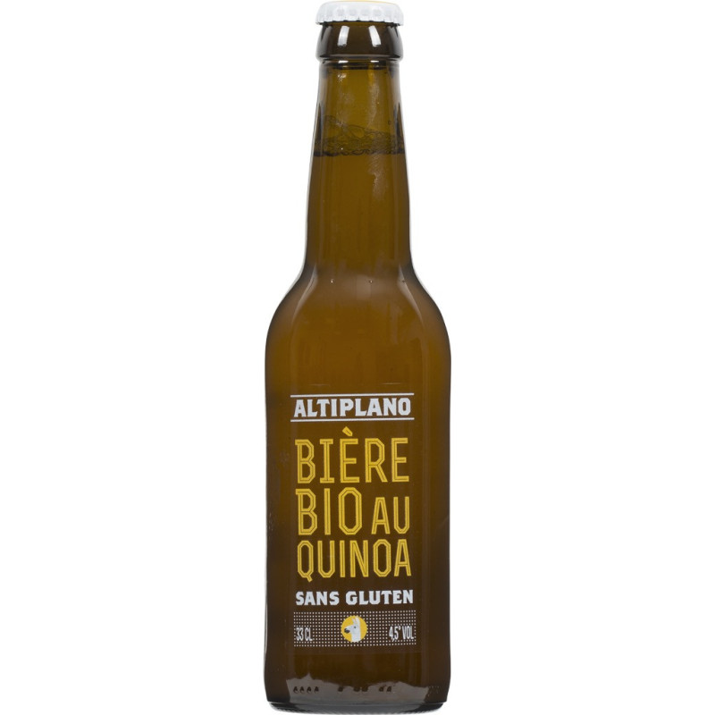 BIERE QUINOA SANS GLUTEN 33CL