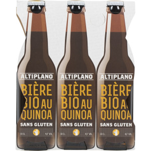 BIERE QUINOA S/GLUTEN 33CL X3