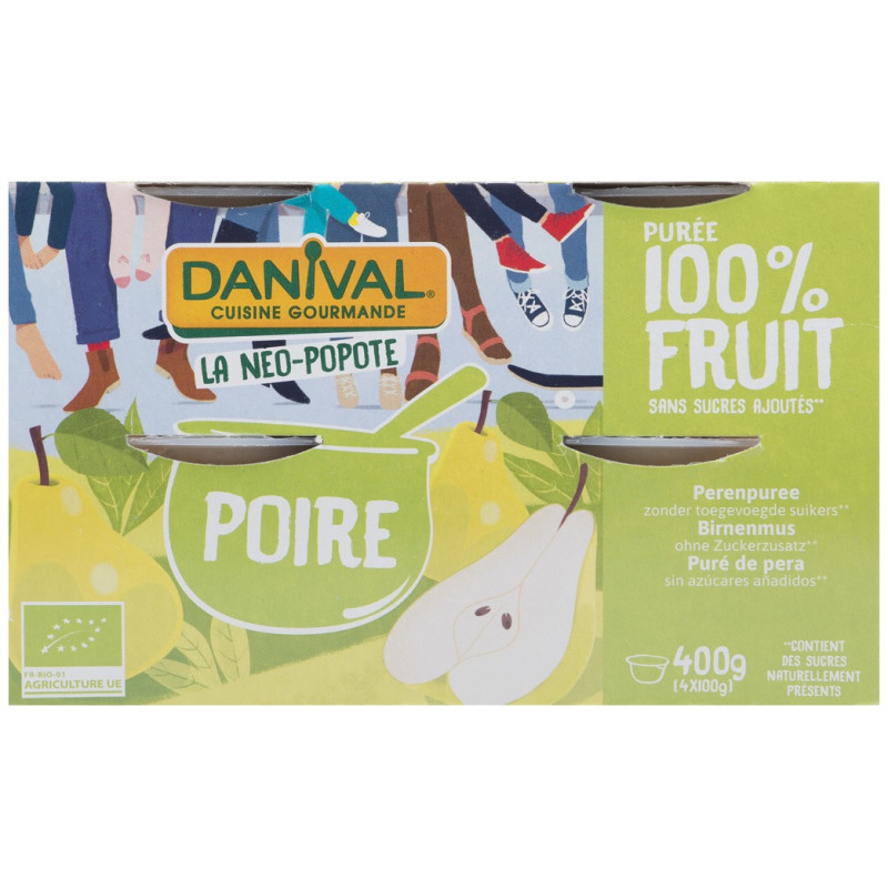 PUREE 100% FRUIT POIRE