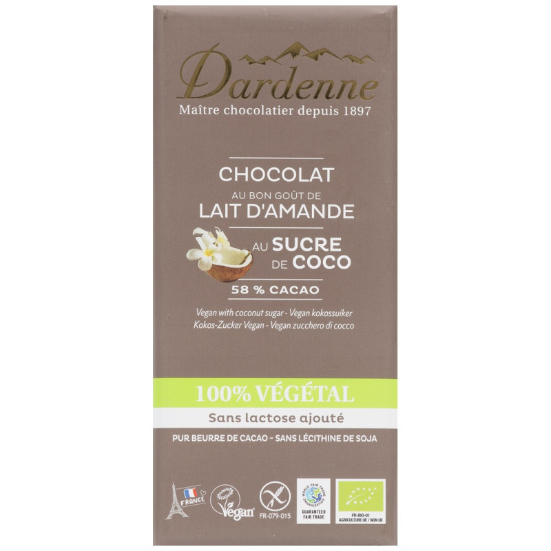 CHOCOLAT LAIT SUCRE COCO