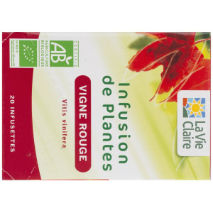Infusion vigne rouge
