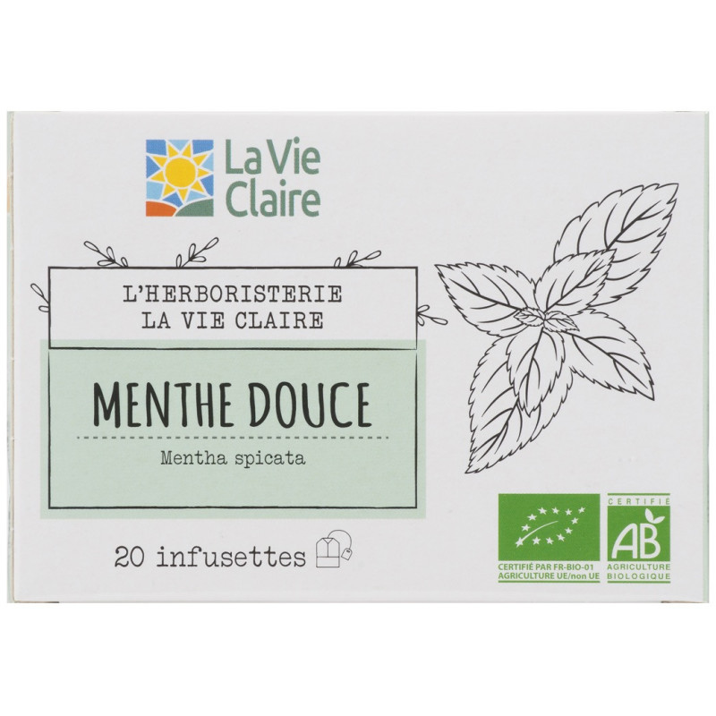 Infusion menthe douce